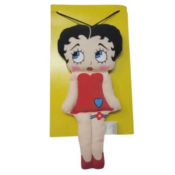 Betty Boop Cloth Rag Doll Ornament Original Box - Picture 4 of 11